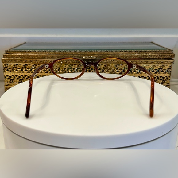 byblos - Vintage Slim & Narrow Oval Black/Tortoiseshell Rx Frames, Italy, EUC - Picture 6 of 17
